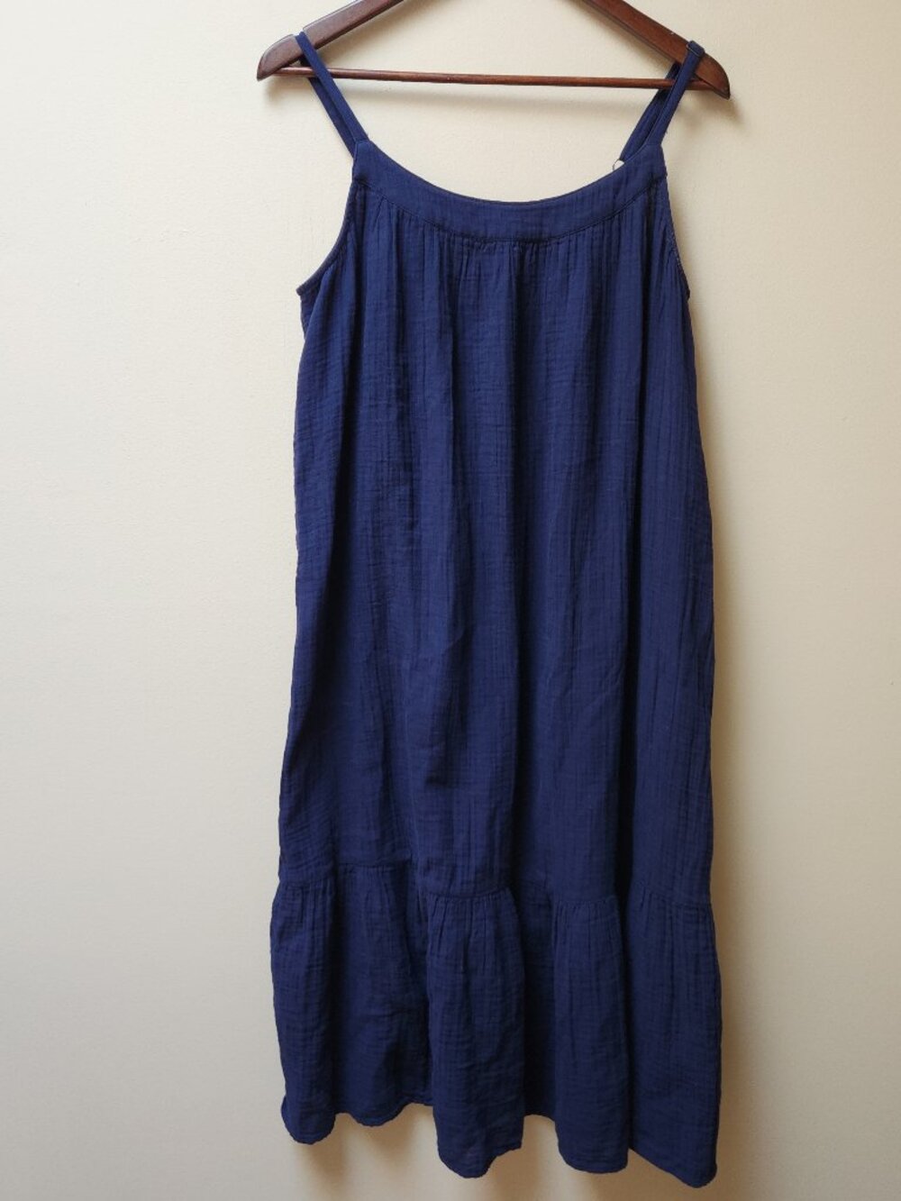GAP 100% cotton navy blue dress / L